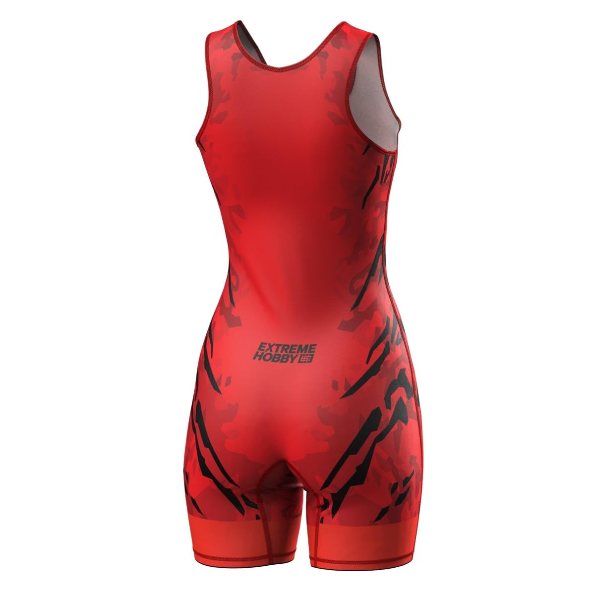 Singlet da Lotta Donna Black Panther, Tuta compressiva Professionale da Competizione
