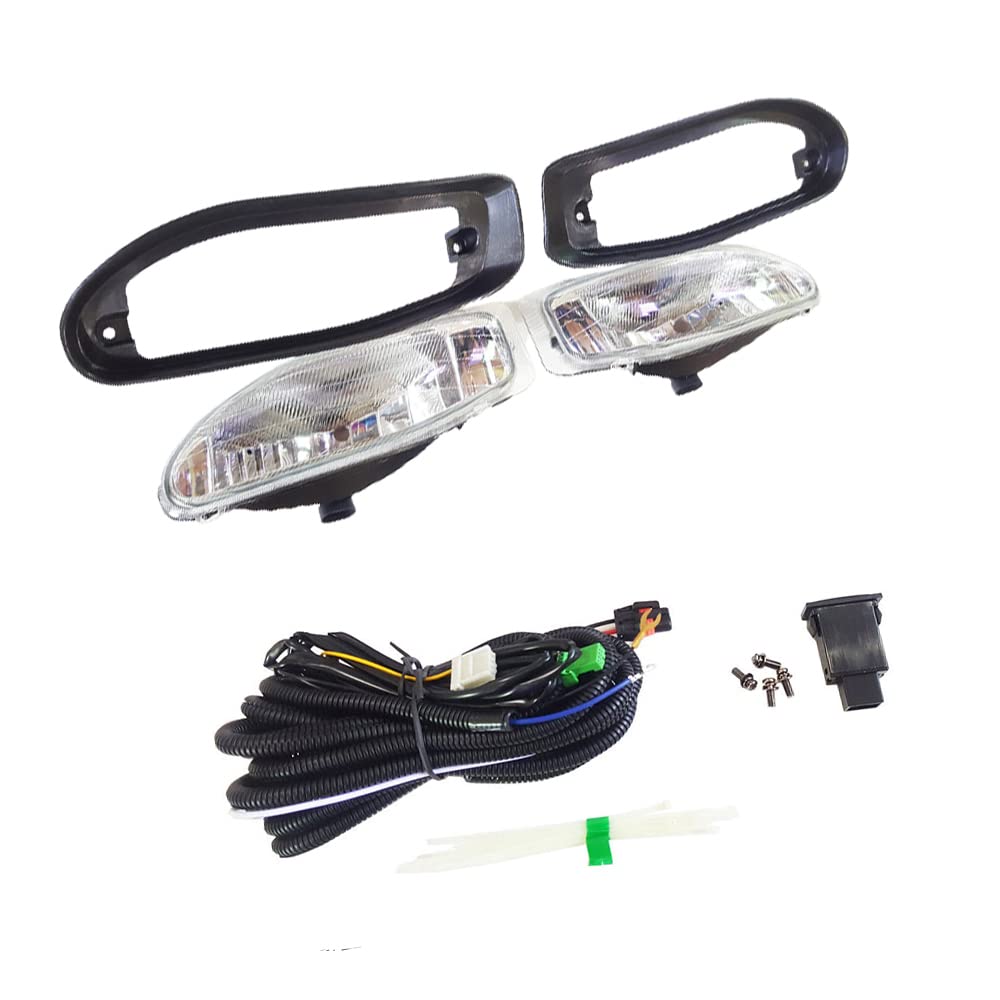Riloer 2pcs 12V 51W 9006 fendinebbia anteriori dell'automobile, sinistra destra alogeni fendinebbia sostituzione per T0Y0TA H-ilux M-K5 2WD (Tiger D4D) 2003-2005, kit di sostituzione impermeabile