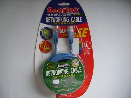 Cable Ethernet Cat-5e, 3 m, Azul miniatura 1