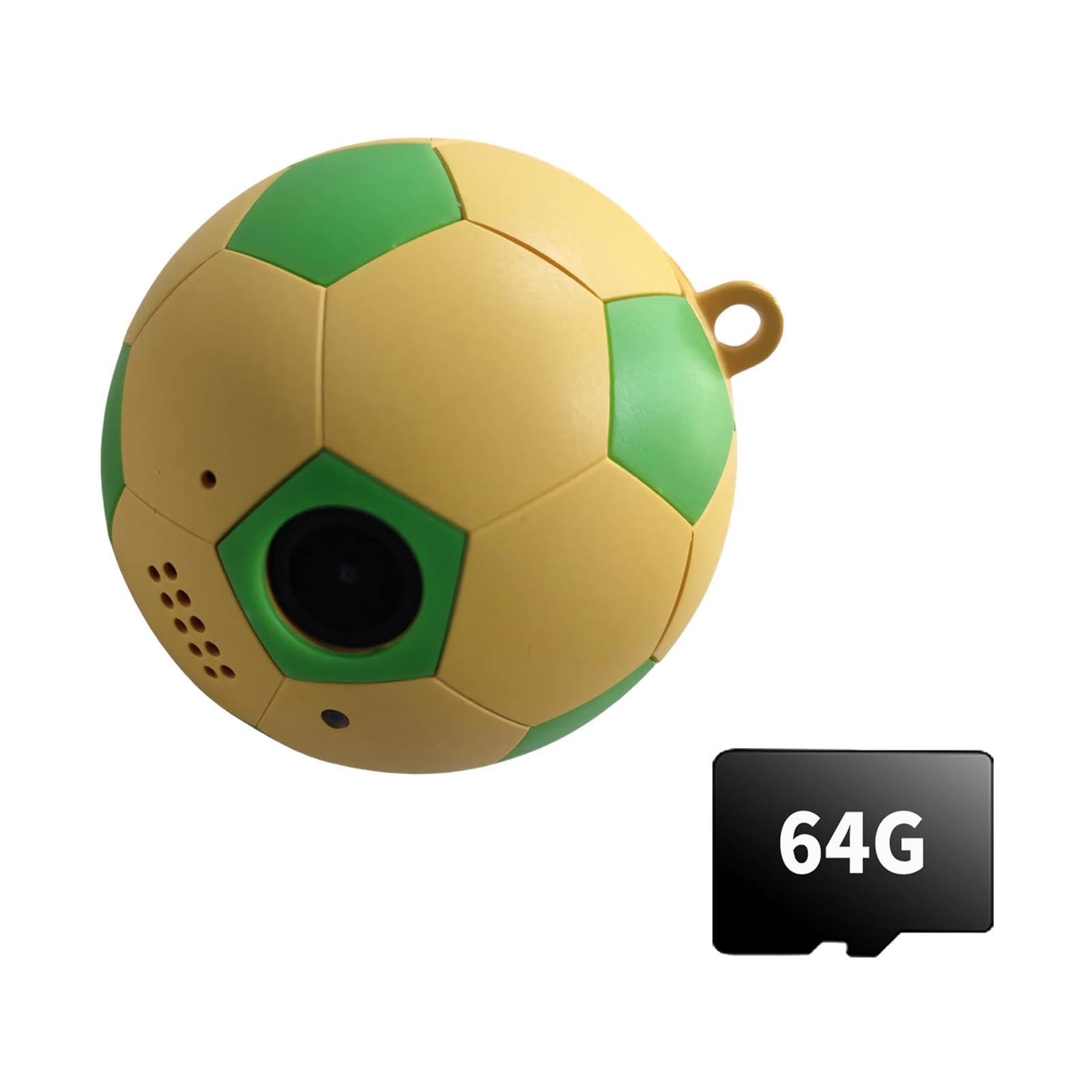Caméra d'action avec 720p nuit, vert 64 Go