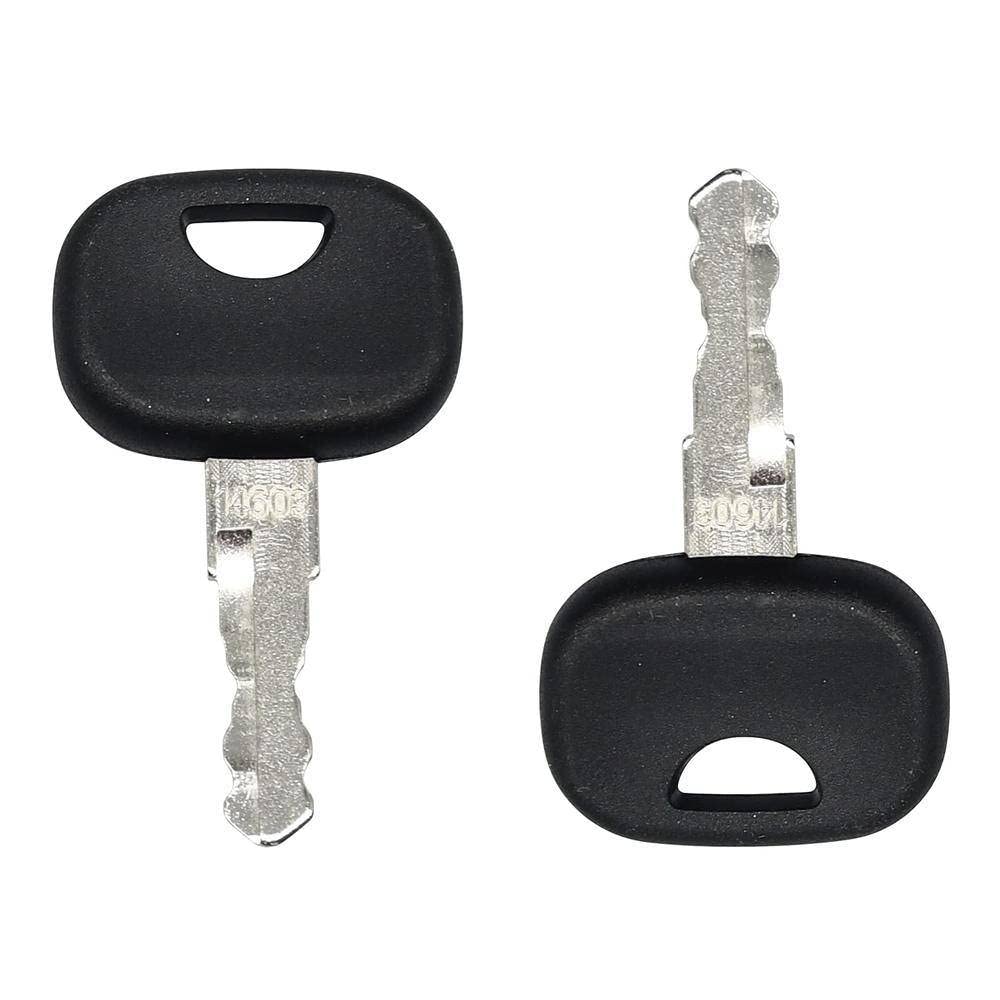 Generic 2 Ignition Key 5050650256 11306919 Compatible with Skytrak Telehandler 4266 4270 4290 6036 6042 8042 10042 10054, Case, Gradall