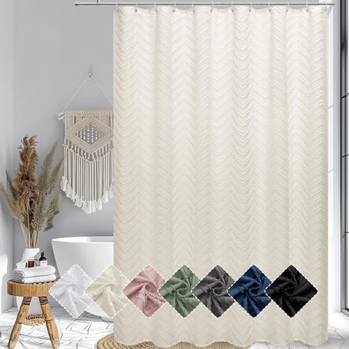 OVZME SXSX Shower Curtain 72x96 Beige GT
