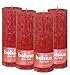Produktbild Bolsius - Rustik Kerze - Rot - 19 cm - 4 Stück - Ostern