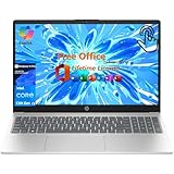 HP 2025 New Touchscreen Laptop Computer, Intel 13th Core i3-1315U(Up to 4.5GHz), 15.6' HD Touch Display, 64GB RAM, 2TB SSD, Wi-Fi 6E, Business & Student, Copilot, Office Lifetime License & Win11 Pro