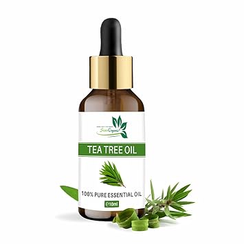 SistaOrganic Pure, Natural and Organic Tea Tree Oil for Skin and hair care I Treat Acne, Foot, Lice & Nail Funges I Stimulates Hair Growth I Aromatherapy I Diffuser - 10 ml