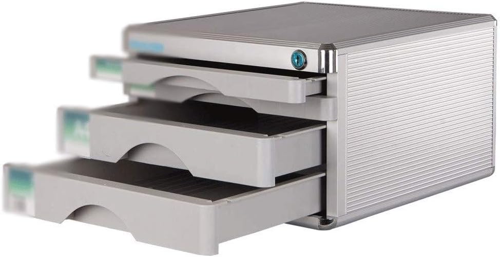 Armadietto da scrivania multistrato con serratura a password, scatola di archiviazione sicura per Office nization File Manager e cassetto tipo nizer