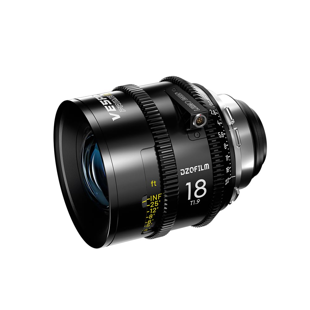 Amazon.com : DZOFILM Vespid 2 18mm T1.9 Cinema Prime Lens – Full