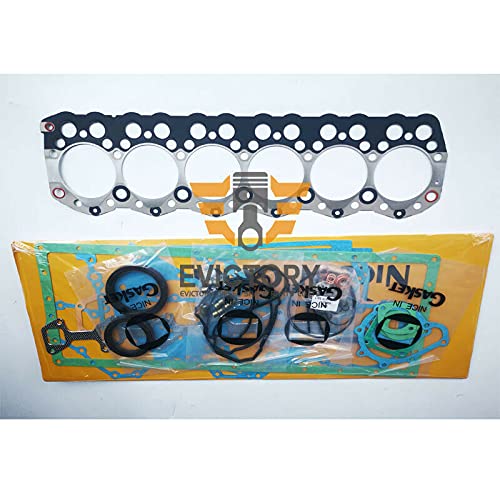 Kit piston bague Mitsubishi S6E pour réparer fuite et perte compression