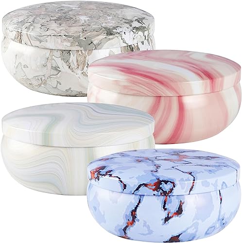 Pliadvbu DFS45D 12 Oz Large Citronella Candles-4 Packs Of Portable Tin Jar Candle-For Camping Home Garden Patio Yard Balcony Backyard thumb #1