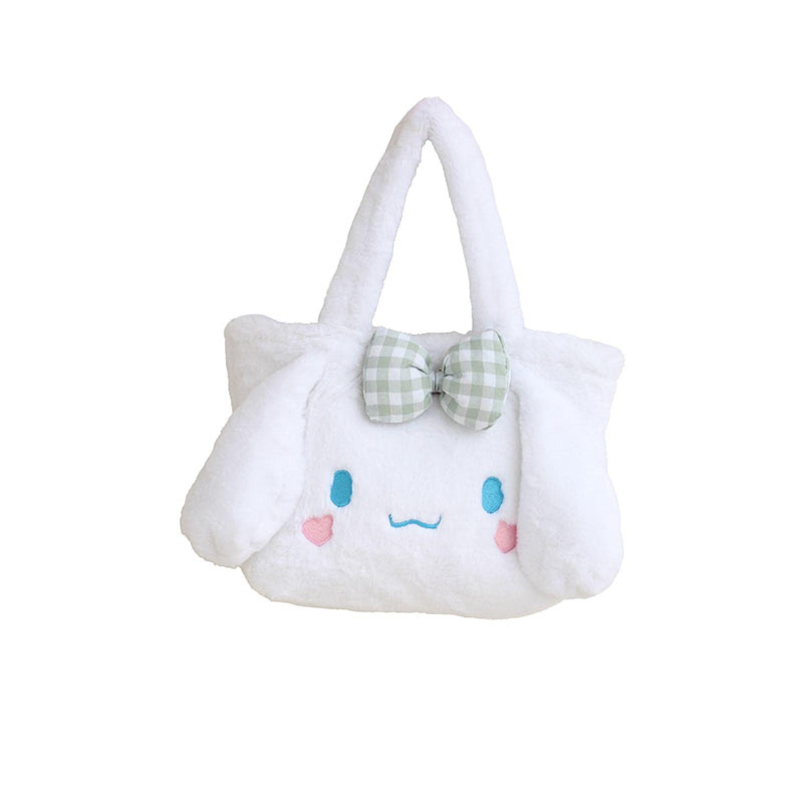 Kawaii Sanrio Plush Kuromi My Melody Cinnamoroll Bag Cute Beauty Travel Soft Suffed Anime Plushies Mochilas para niñas Regalo