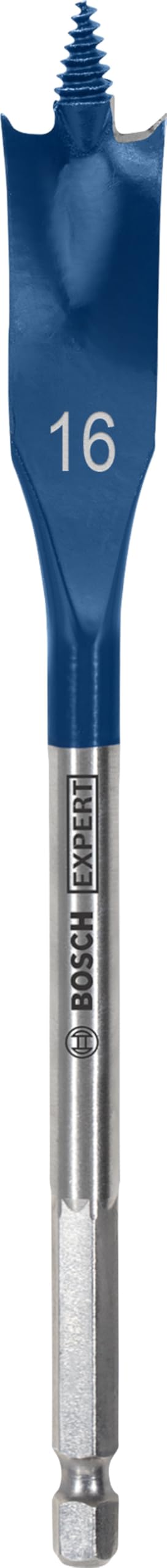 Expert Self Cut Speed Spade Bit, 16mm x 152mm, HEX Shank, 1 Pc