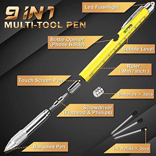 Maqhpu Father's Day Gifts, Gifts for Men Dad Gifts, 9 in 1 Multi Tool Pen Mens Gifts, Father's Day Gifts from Daughter/Son, Gifts for Dad Gadgets for Men, Grandad Fathers Day Presents,Stocking Fillers Maqhpu Father's Day Gifts, Gifts for Men Dad Gifts, 9 in 1 Multi Tool Pen Mens Gifts, Father's Day Gifts from Daughter/Son, Gifts for Dad Gadgets for Men, Grandad Fathers Day Presents,Stocking Fillers