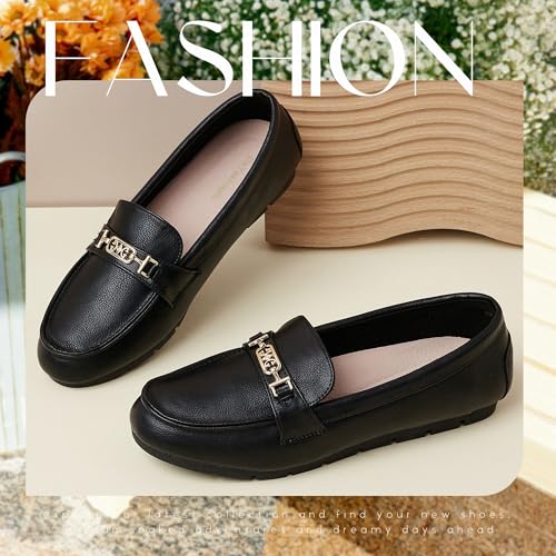 Image of Women's Loafer Shoes Leisure Slip On Work Shoes Comfort Walking Flats
