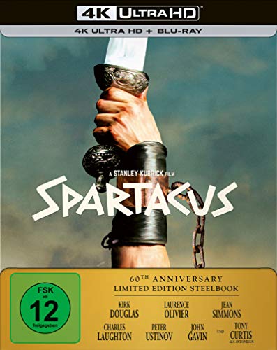 Spartacus (60th Anniversary) – 4K Steelbook (UHD + Blu-ray Disc)