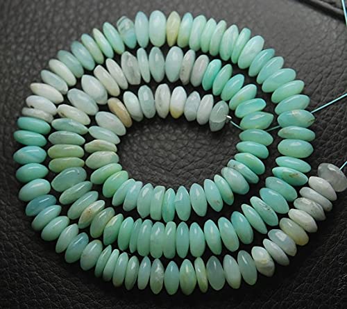 Opale bleue du Pérou rondelles 9mm pour créer vos bijoux d'été bohème chic