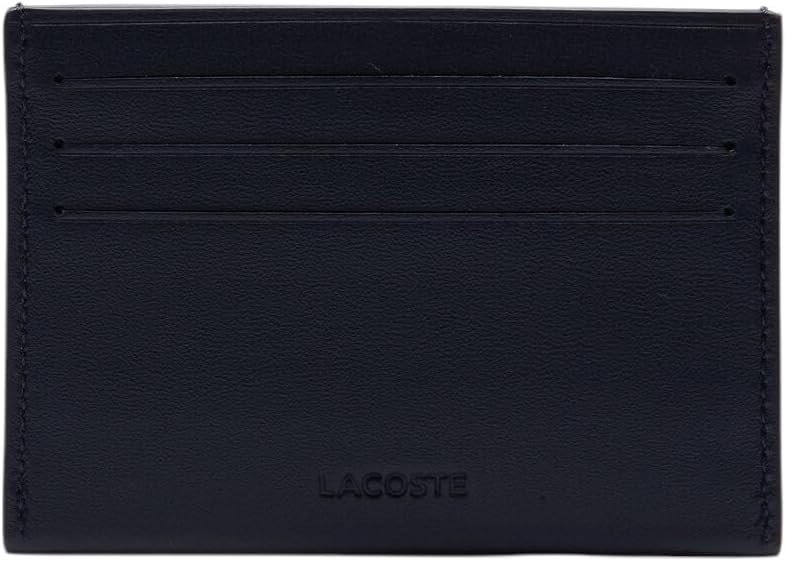 Lacoste Mens Fitzgerald Credit Card Holder, Brown, One Size - Image 2