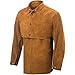 Steiner 9213-2X Cape Sleeve With 19-Inch Bib, Weld-Rite Premium Brown Split Cowhide, 2X-Large