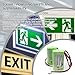 YUTSUJO (2-Pack) 4.8V 1800mAh Ni-MH Battery Pack Replacement for OSI OSA126 OSA-126 Exit Sign Emergency Light Solar Lighting with PR326EC Connector