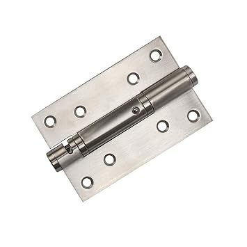 Muteiki Door Hinges,Self Closing Sphinges Durable Stainless Steel Door Hinge Heavy Duty Automatic for Corridors Boilers Entrancesniture