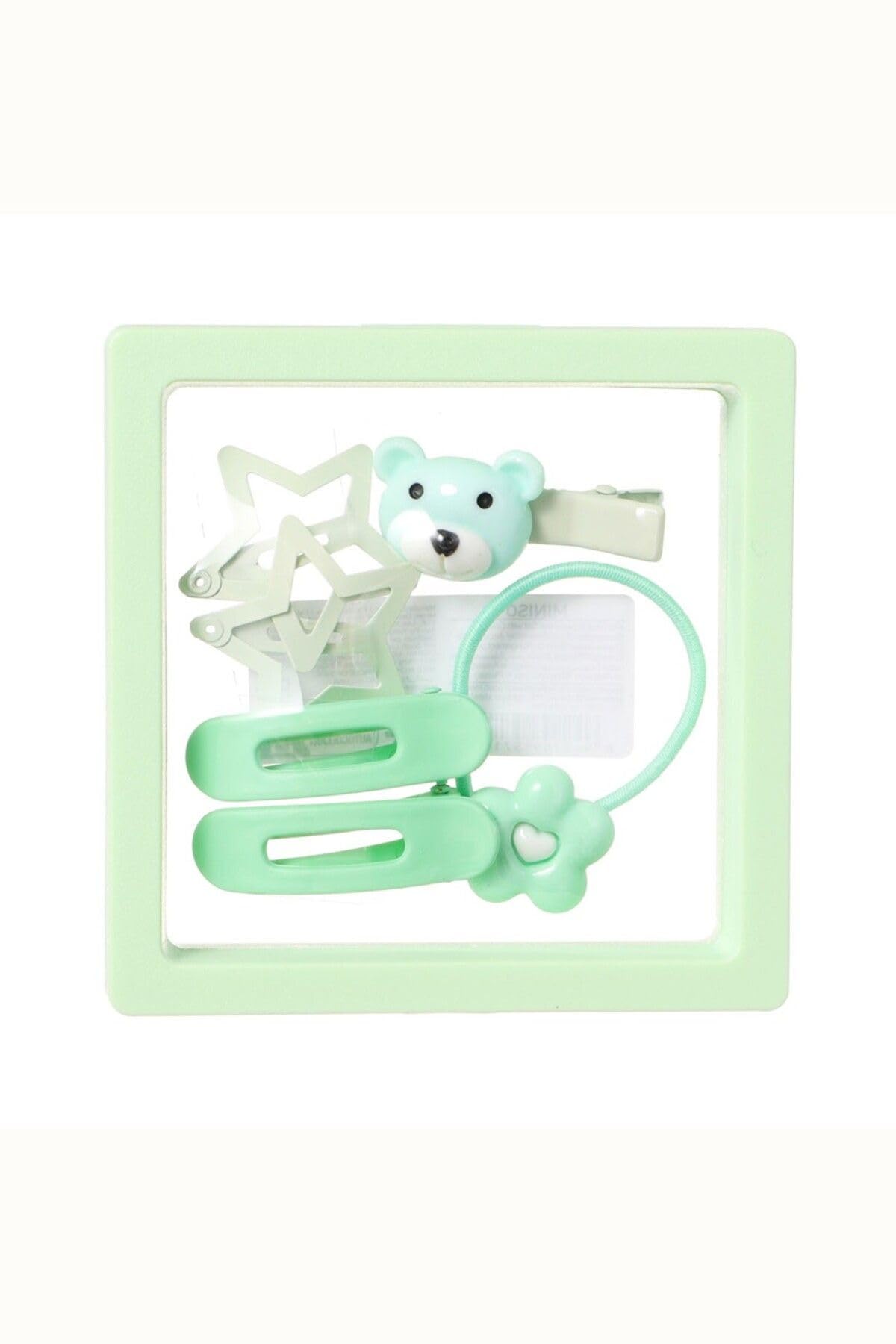 Miniso Şeffaf Kutulu 6'Lı Toka Seti