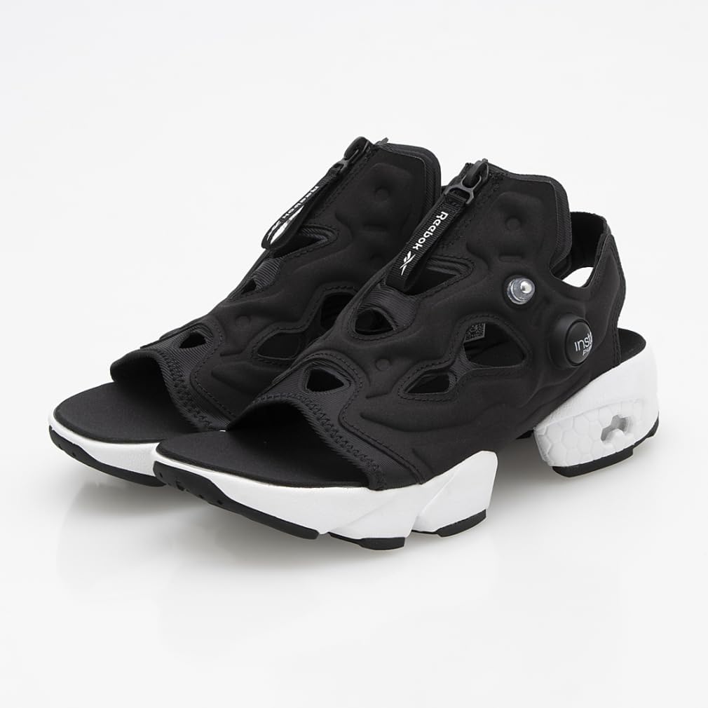 【希少・美品】インスタポンプ ブラック スポーツサンダル 26cm インスタポンプフューリー サンダル ジップ / INSTAPUMP FURY