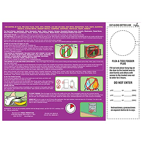 Bengal Flea And Tick Fogger Plus thumb #4