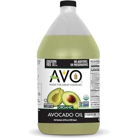 GreenIVe 100% Pure Avocado Oil - Cold Pressed, Non-GMO 32oz For Cooking & Skin Care