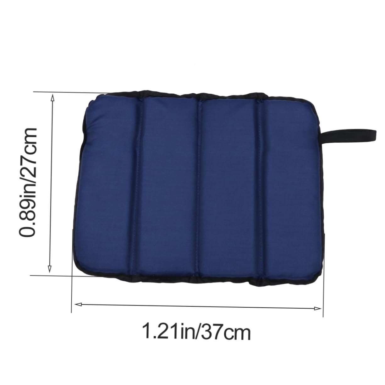 Anneome 2 Piezas Cojines Plegables Impermeables para Picnic y Camping Resistentes y Portátiles con Oxford Duradera Azul Oscuro de Unidades para Exteriores y Actividades