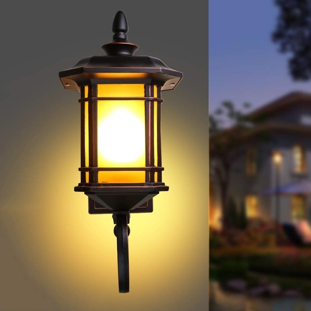 Applique murale extérieure étanche E27 luminaire de jardin pour clôture patio et villa 60cm