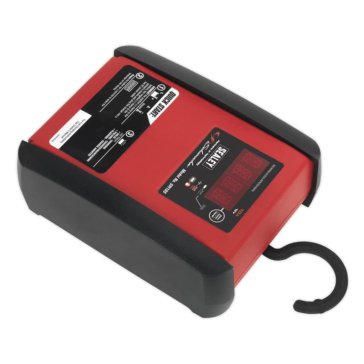 Sealey Spi10S Cargador de batería Inteligente de Carga de Velocidad 10Amp 12V