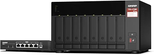 Miniatura 6 de QNAP Sistema de almacenamiento SAN/NAS TS-473A-8G, color negro