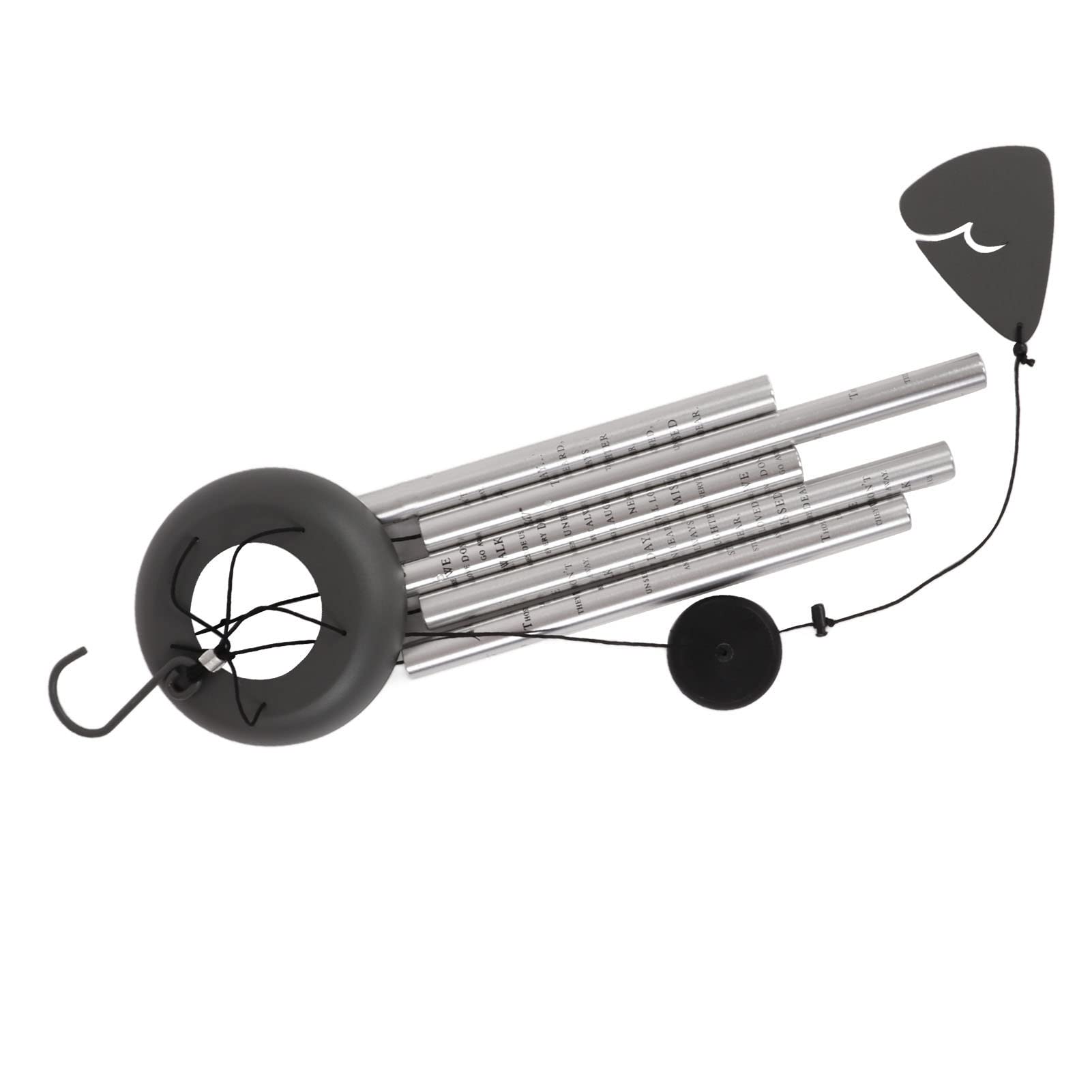 Campanas de Viento para Exteriores, Melodía Relajante Resistente a la Corrosión para Regalos de Decoración de Jardín, 1 Campanilla de Viento de Metal