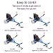 SISGAD Hoverkart Go Kart Hoverkart para Patinete Eléctrico Universal Fijación Ajustable Hoverboard...