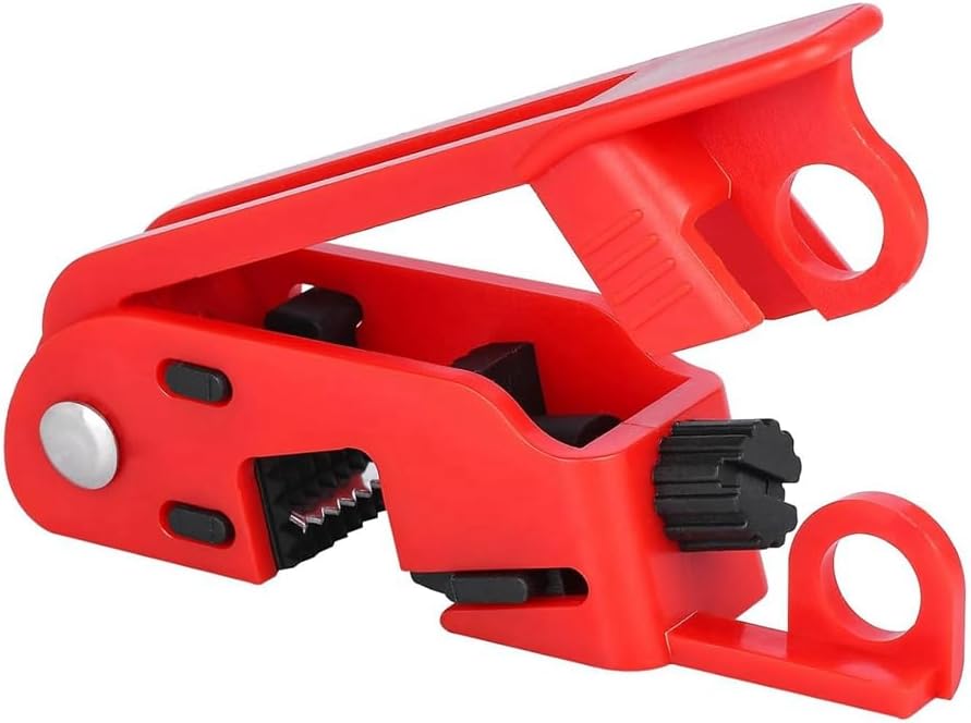 Circuit Breaker Lockout, Lockout Tagout Breaker Lock for Standard Single and Double Toggles, Pack of 12 Easy Install