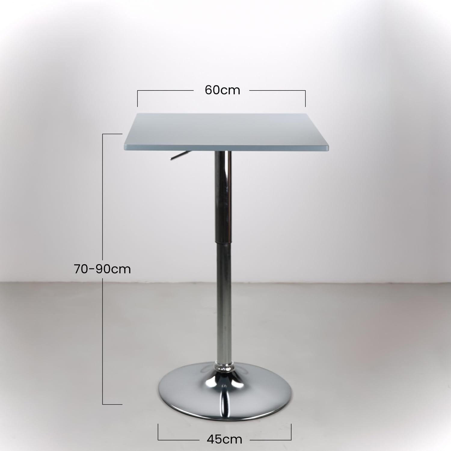 Wehome Modèle Table Ajustable Hauteur Carrée Ou Ronde - Table