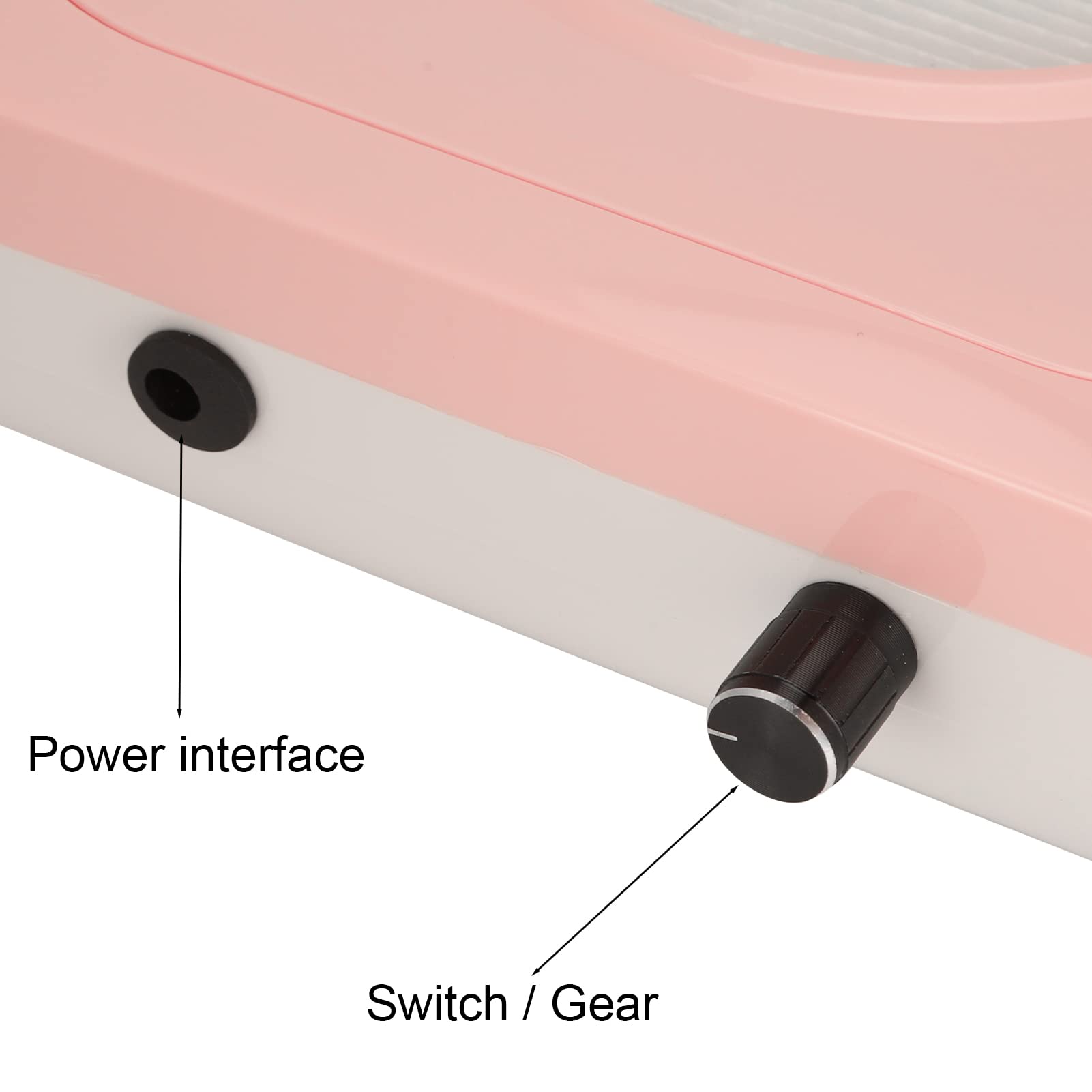 80W Colector de Polvo de Uñas Profesional Potente Aspirador de Polvo de Uñas con Filtro Colector de Polvo Ventilador para Uñas Acrílico Manicura(EU)