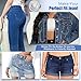 ESVIENS Jean Buttons for Loose Jeans, Button Pins for Jeans to Make Smaller, No Sew Button Replacement, Adjustable and Reusable Waist Tightener (12)