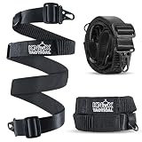 Two Point Gun Sling with Quick Adjust, Comfortable Elastic Strap, Removable Clips - Perfect for Law Enforcement & Hunting Rifle and Shotgun Sling