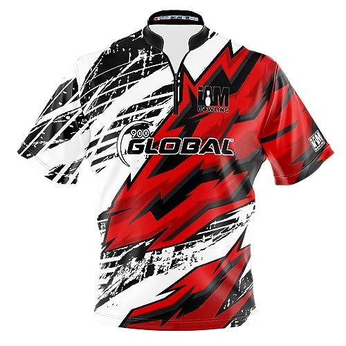 Logo Infusion Dye-Sublimated Bowling Jersey (Sash Collar) - I AM Bowling Fun Design 2009-9G - 900 Global (Men's 2X) Multicolored