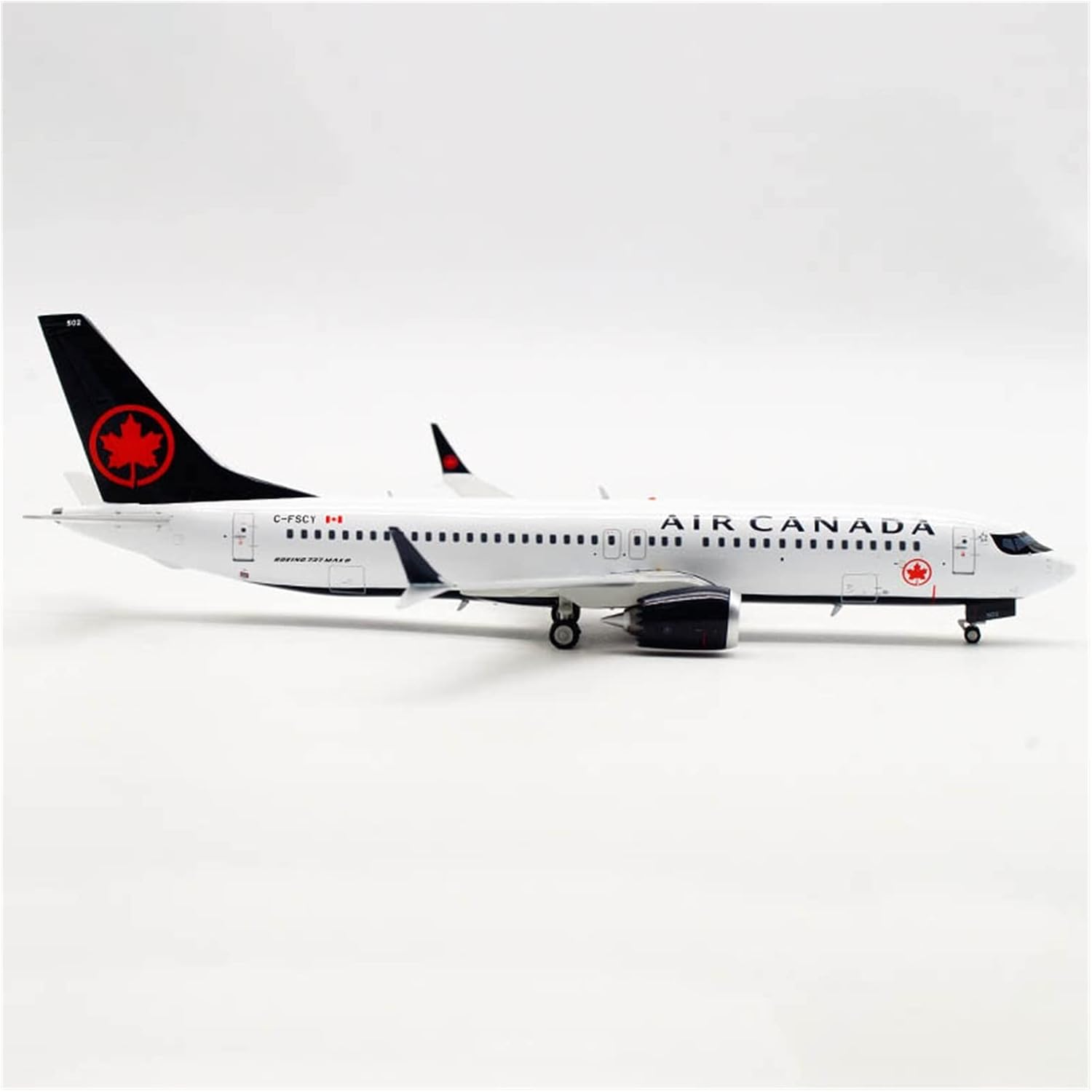 for: Die-cast 1:200 Scale Air Canada B737-8MAX Alloy Airplane Model