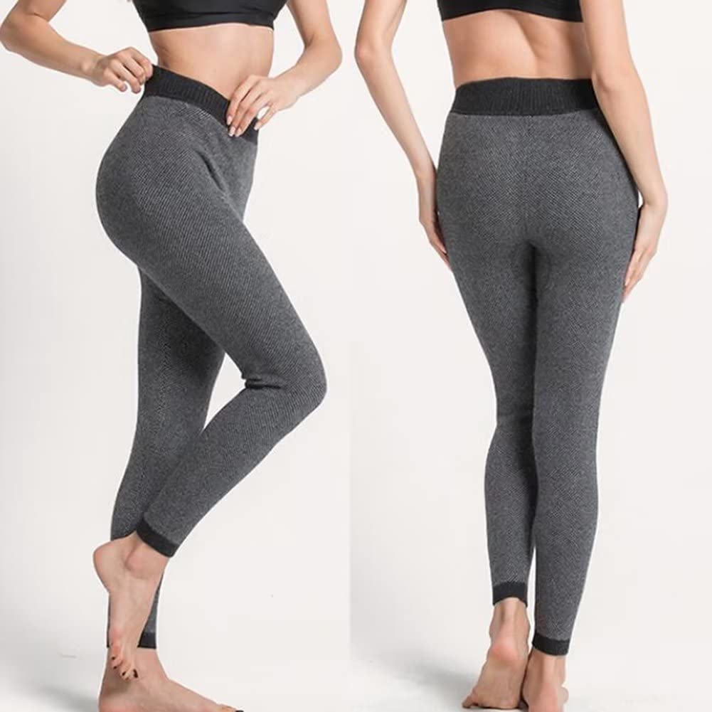 Ropa Interior térmica de los Hombres de Las Mujeres 98,5% Cachemira Pantalones Pantalones Legging Warm