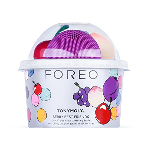 FOREO LUNA play T-Sonic facial cleansing Gift Set, Berry Best Friends