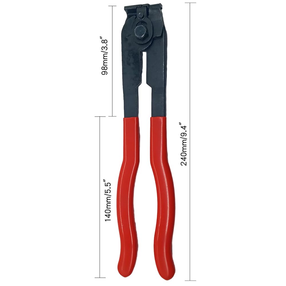 Buty CV Zestaw 4 silikonowych zacisków do przegubów homokinetycznych o stałej prędkości, gumowych, odpornych na starzenie i zużycie CV Joint Boot Kit(Set A)