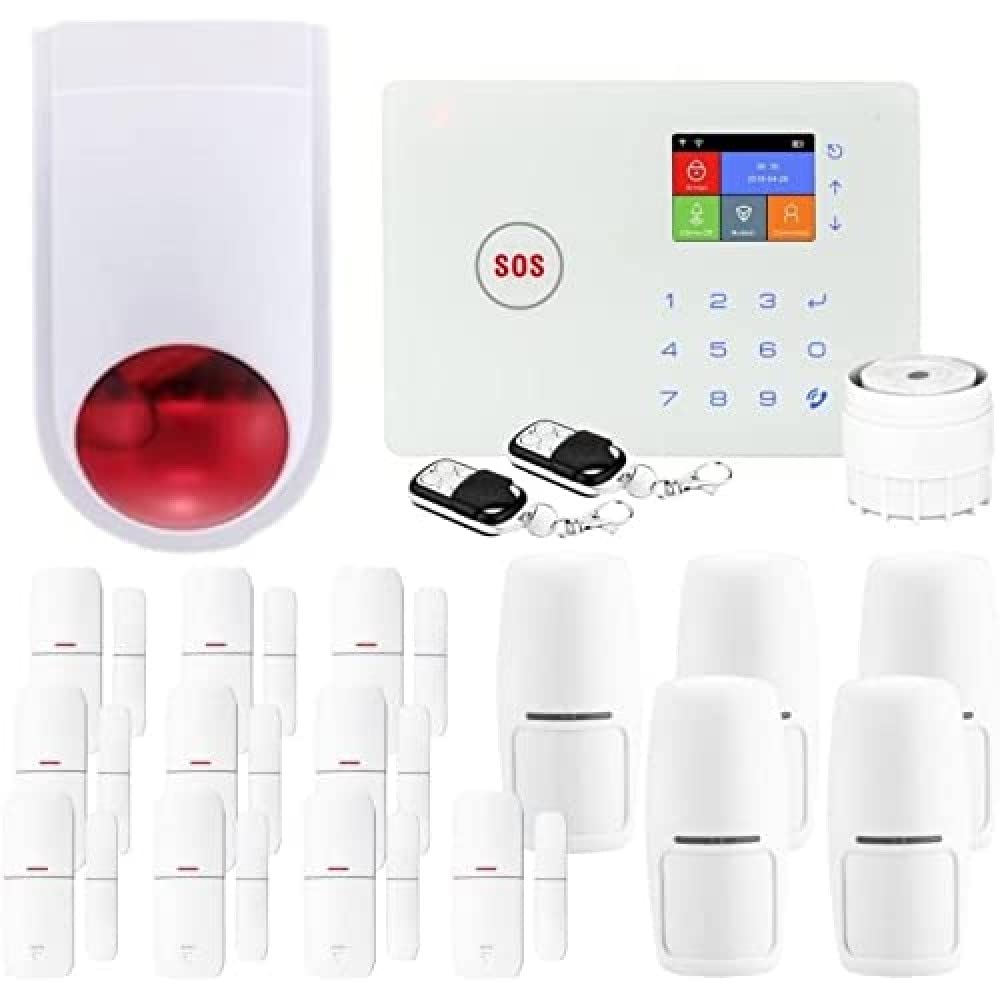 Alarma de casa conectada inalámbrica WiFi y gsm Amazone – Lifebox – Kit8
