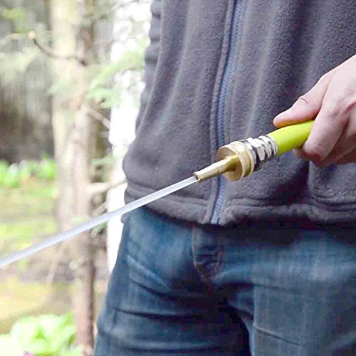 Aqua Joe Sji-4Bhnc Ultimate Solid Brass, Heavy Duty Adjustable Twist Nozzle And Jet Sweeper Nozzle #TOP4