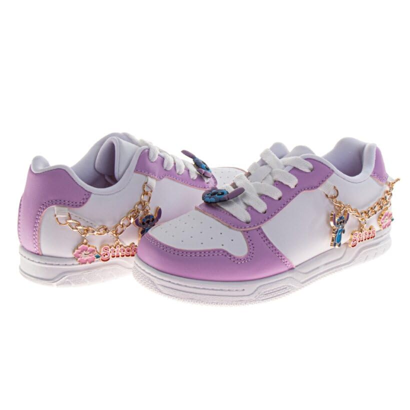 Image of Disney Lilo & Stitch Sneakers Lace Up Lightweight Breathable - Stitch Shoes for Girls and Women Sizes 5-10 Toddler /11-4 Kid /5-10 Adult