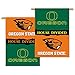 BSI PRODUCTS, INC. - House Divided 2-Sided 28" x 40" Banner with Pole Sleeve - Oregon and Oregon State - UO and OSU Football Pride - High Durability for Indoor & Outdoor Use - Great Gift Idea