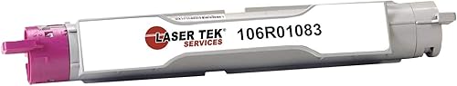 Miniatura 2 de Laser Tek Services Cartucho de tóner compatible con Xerox 6300 106R01083 funciona con impresoras Xerox Phaser 6300 (paquete de 1, Magenta) - 7,000