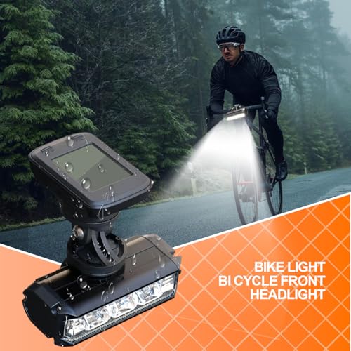 Lumières LED imperméables pour vélo et phare avant puissant 1000lm - 2