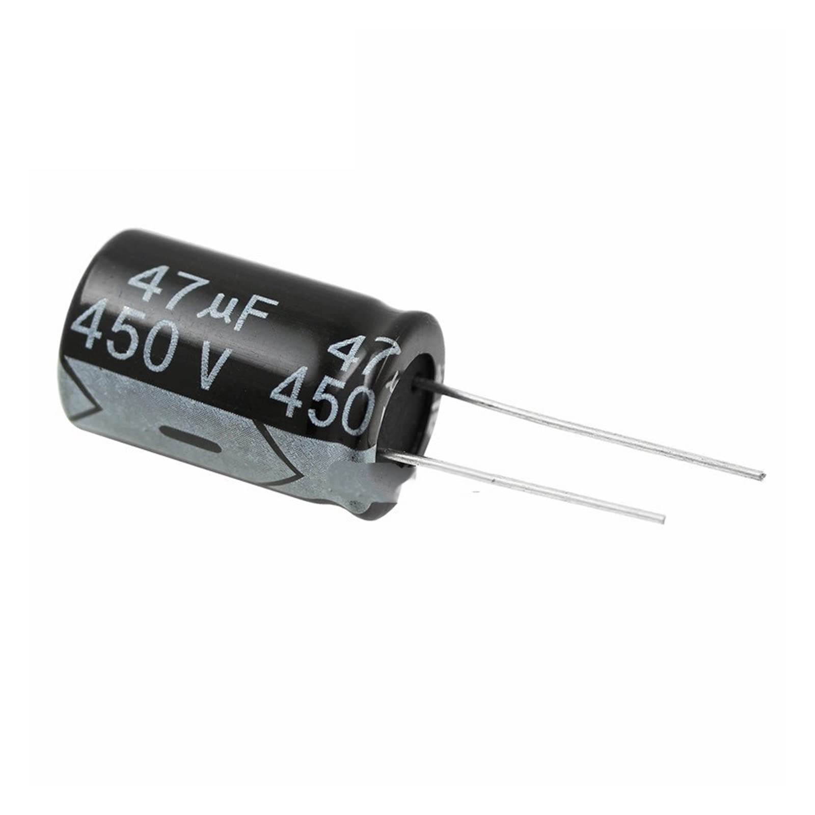Condensateur 450V 47UF électrolytique stable haute température - Pack de 5 pièces 16x25